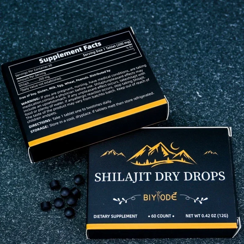 1 زجاجة 60 حبة أقراص شيلجيت أغ - مراجعة Health Wellness Products وسعره