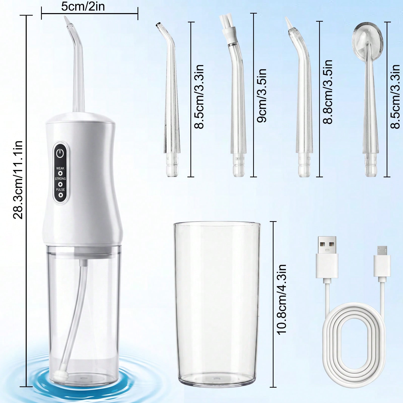 جهاز تنظيف الأسنان بالماء الكه - مراجعة Oral Irrigator Flosser وسعره