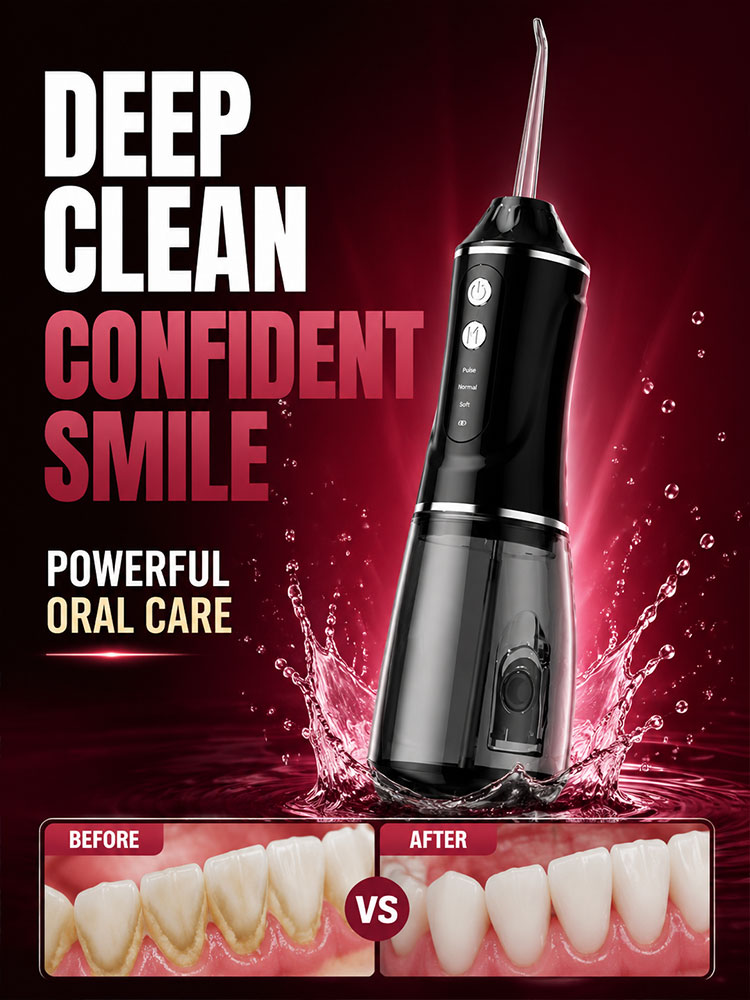 جهاز تنظيف الأسنان المحمول بثل - مراجعة Oral Irrigator Flosser وسعره